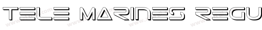 Tele Marines Regular字体转换